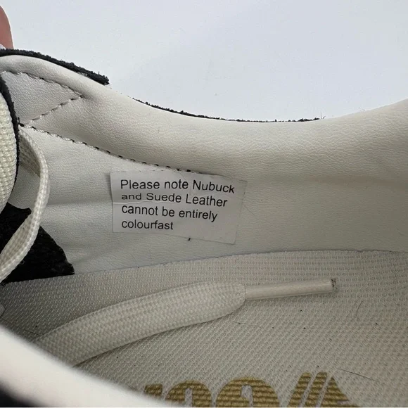 GOLA Exclusive Hawk Suede Sneakers Black Off White - Picture 8 of 11